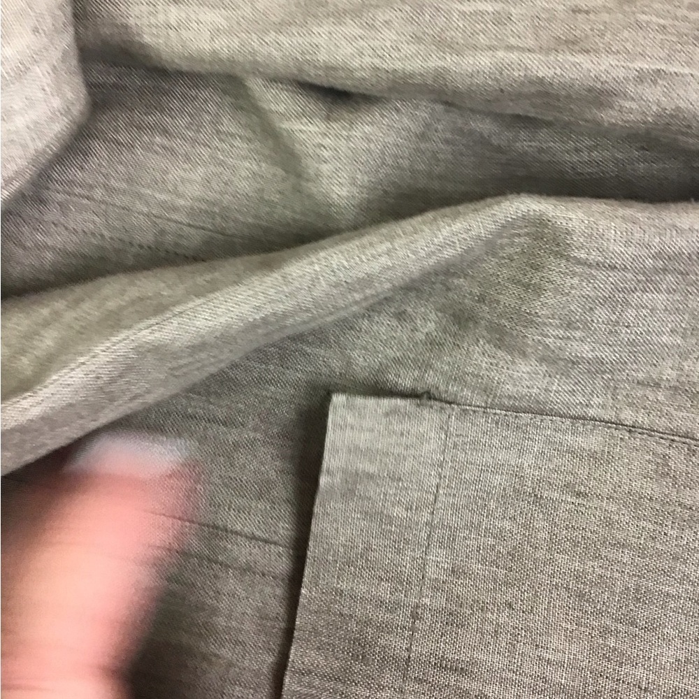 Margaret O’Leary Taupe Linen Lagenlook Shacket/Jacket Size Large - Picture 7 of 7